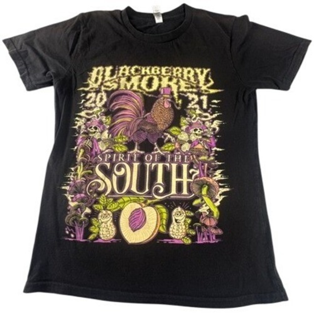 Royal Apparel T-Shirt Unisex M Blackberry Smoke Spirit of the South 2021 Tour